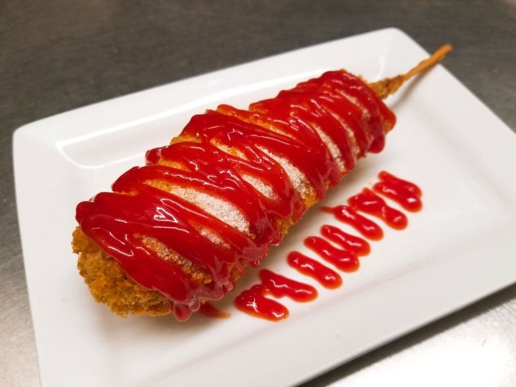 Hot dog coréen / Korean Hot Dog