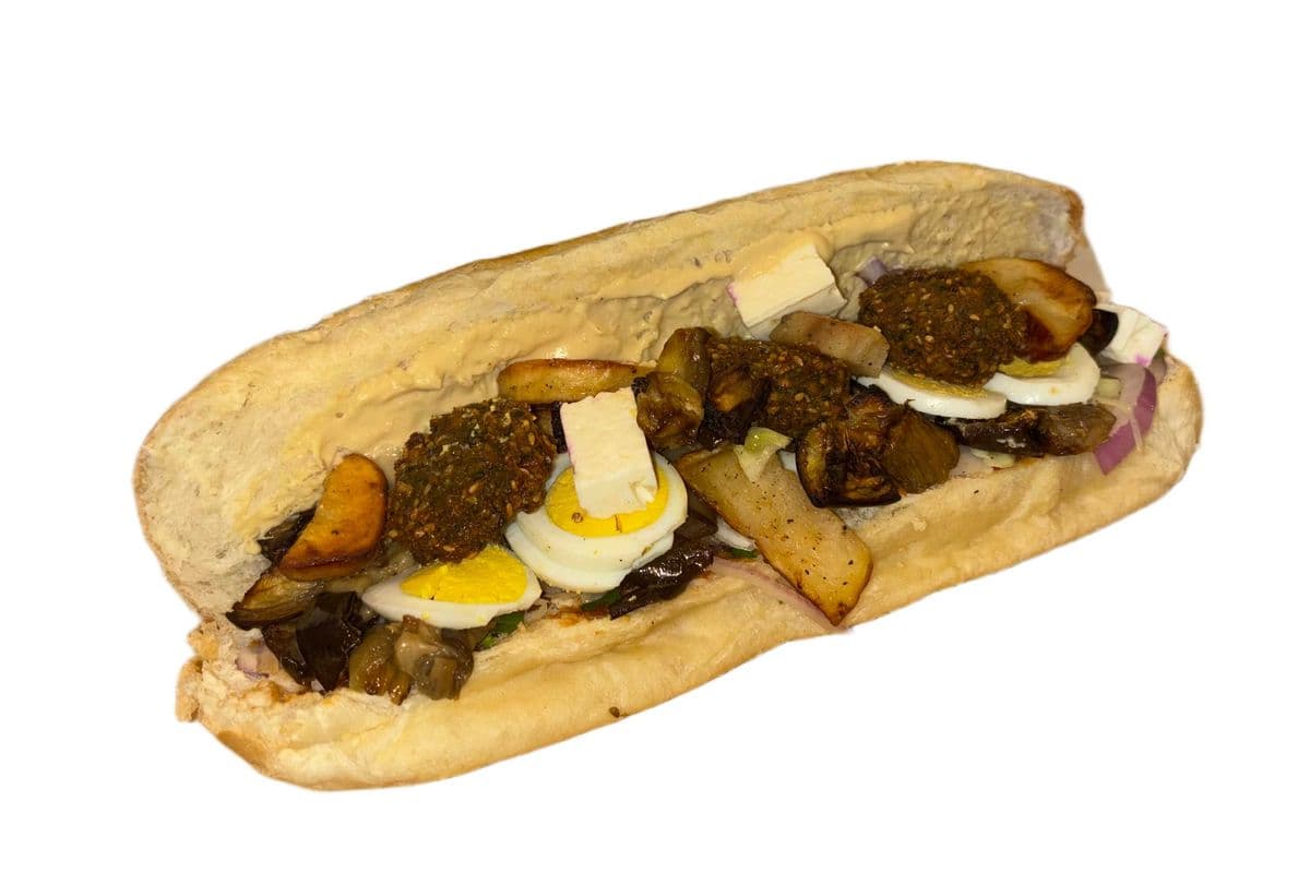 Mixed Vegetables Baguette