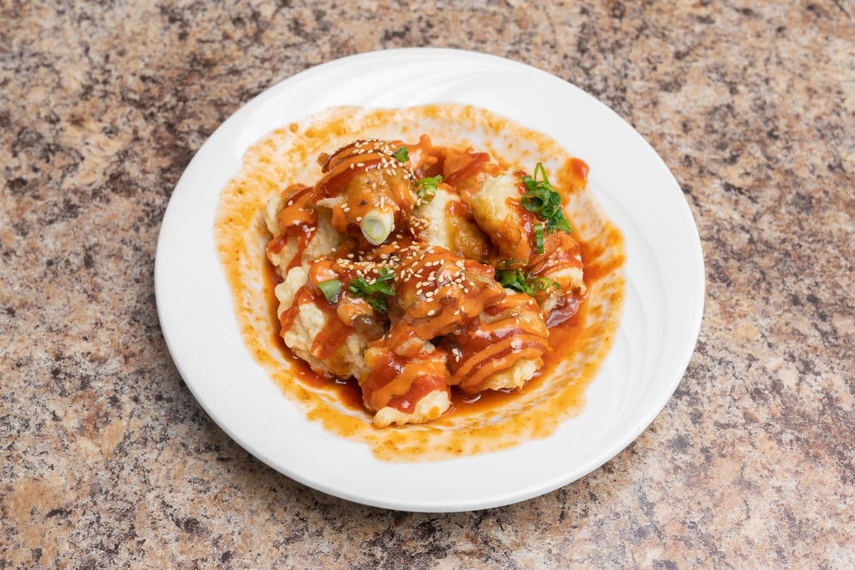 Spicy Agedashi Tofu