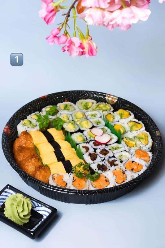 P1. Vegetarian Party Tray (44 pcs)