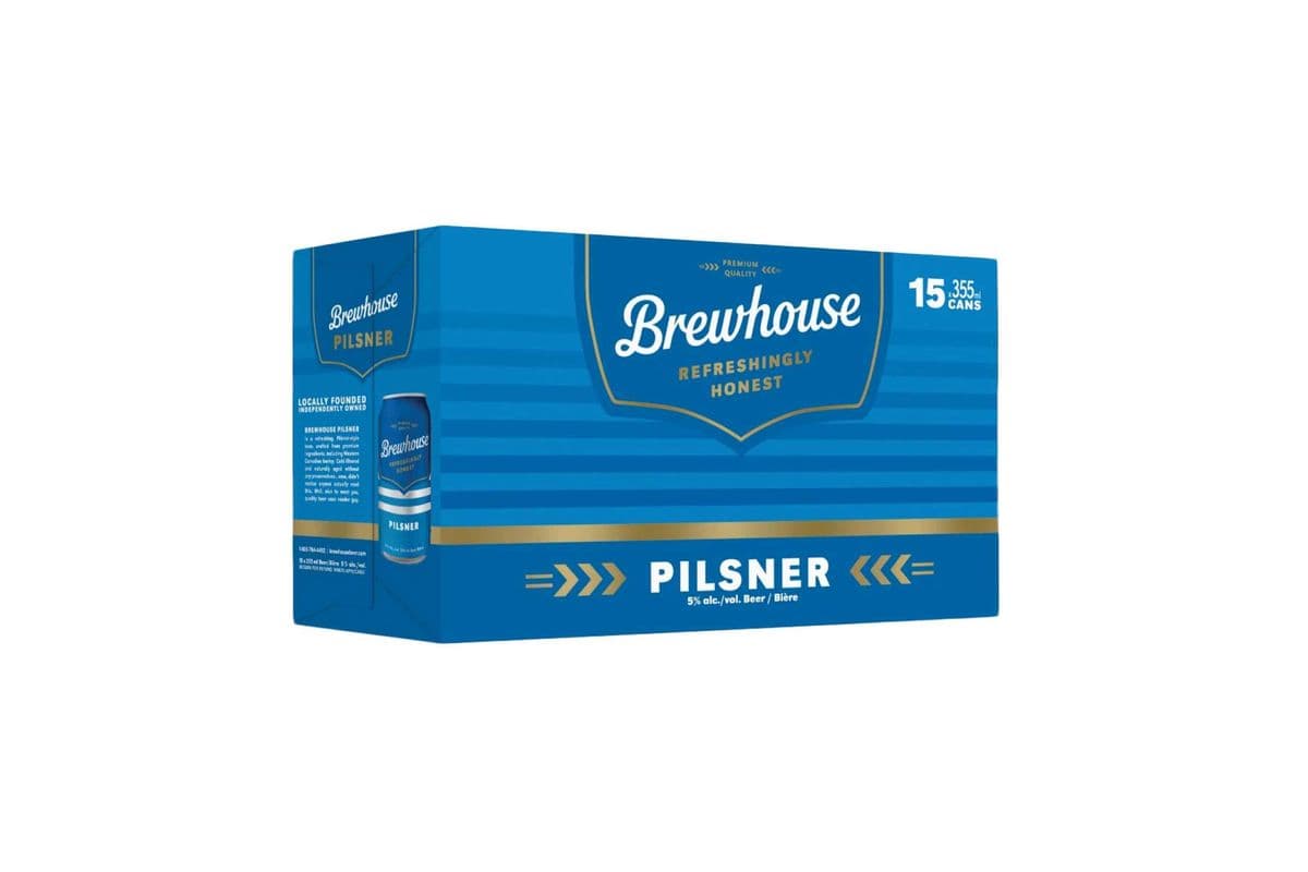 Brewhouse Pilsner (15 x 355 ml Cans)