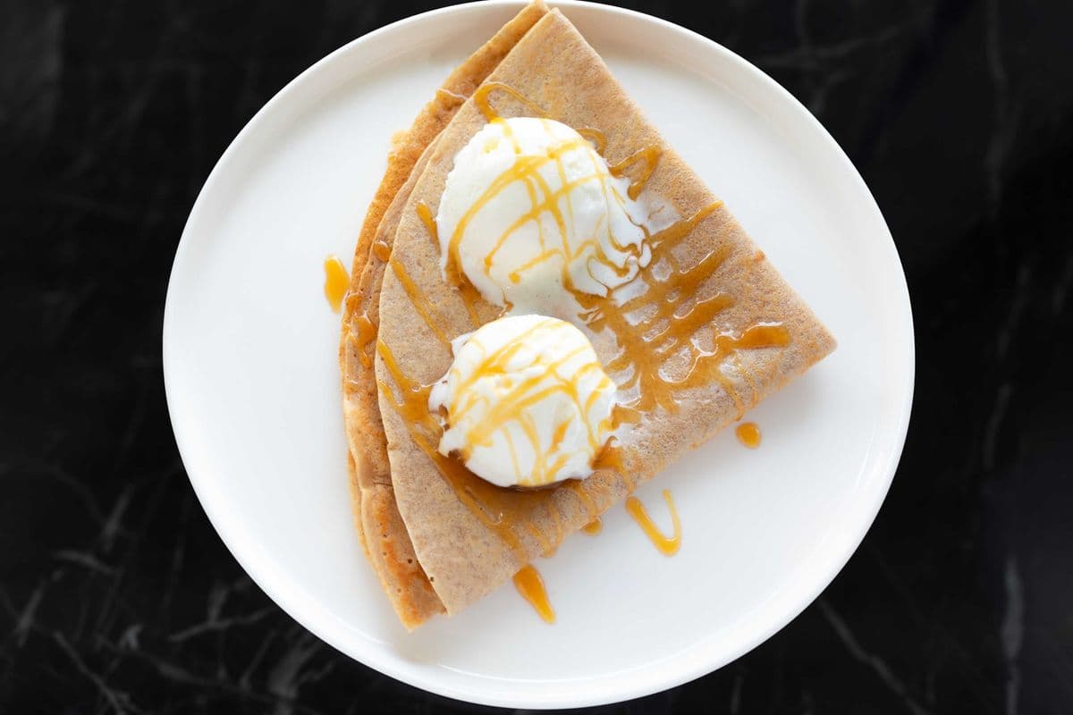 Vanille Caramel Crêpe