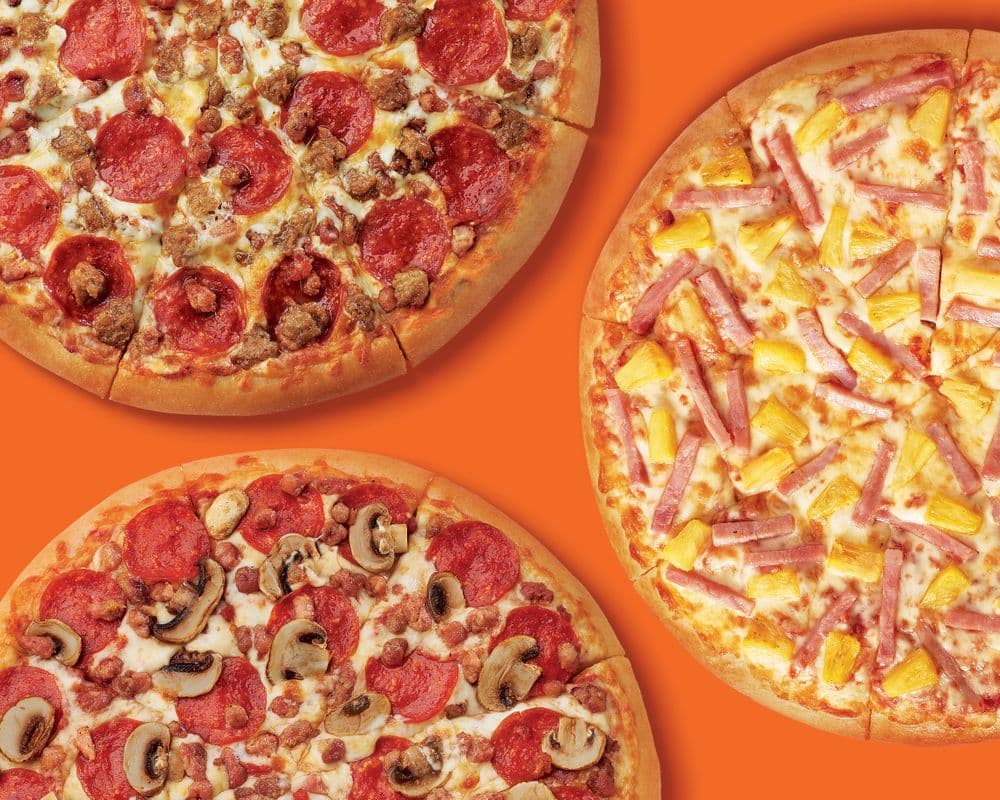 Large Bundle 4 - Three Large 14" Pizzas Bundled Special