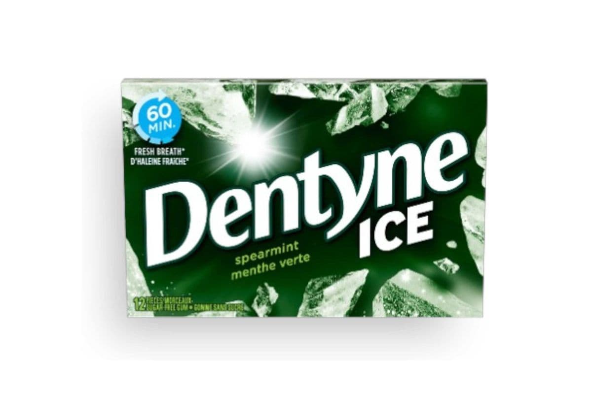 Spearmint ice. (Dentyne) (12 pcs)