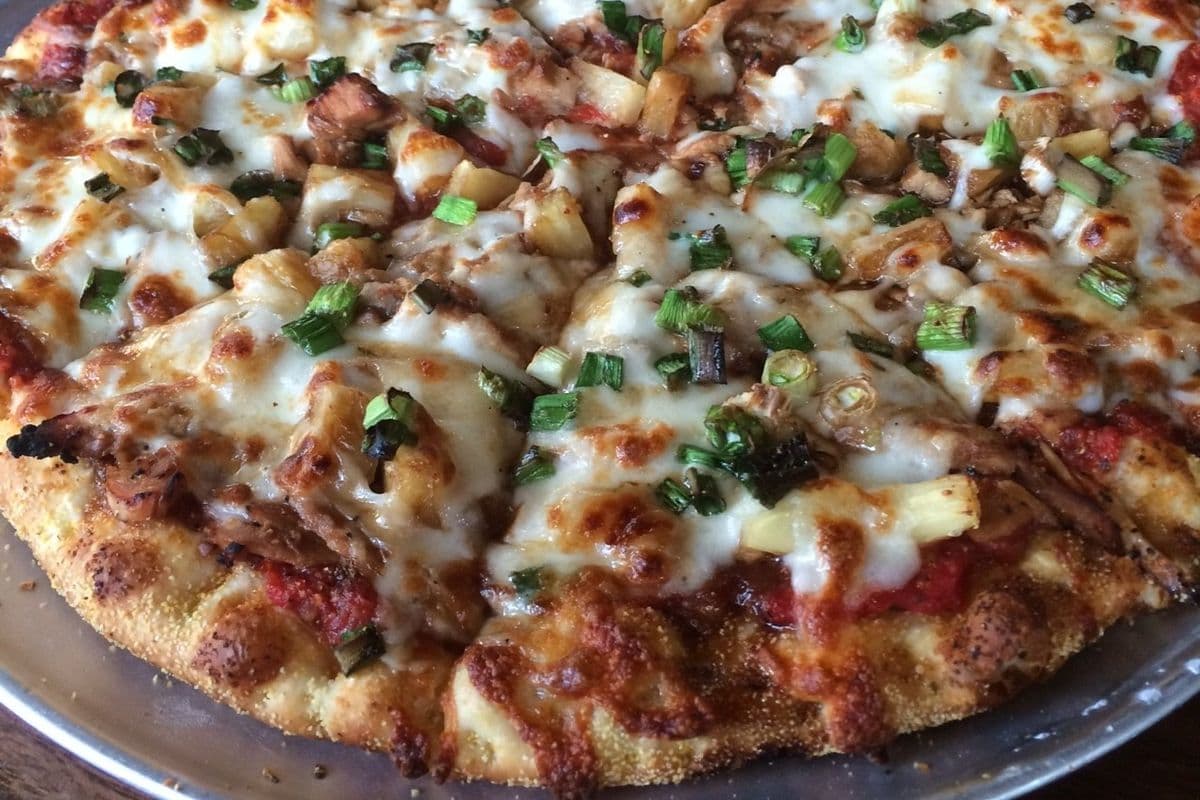 12" Medium Teriyaki Chicken Pizza