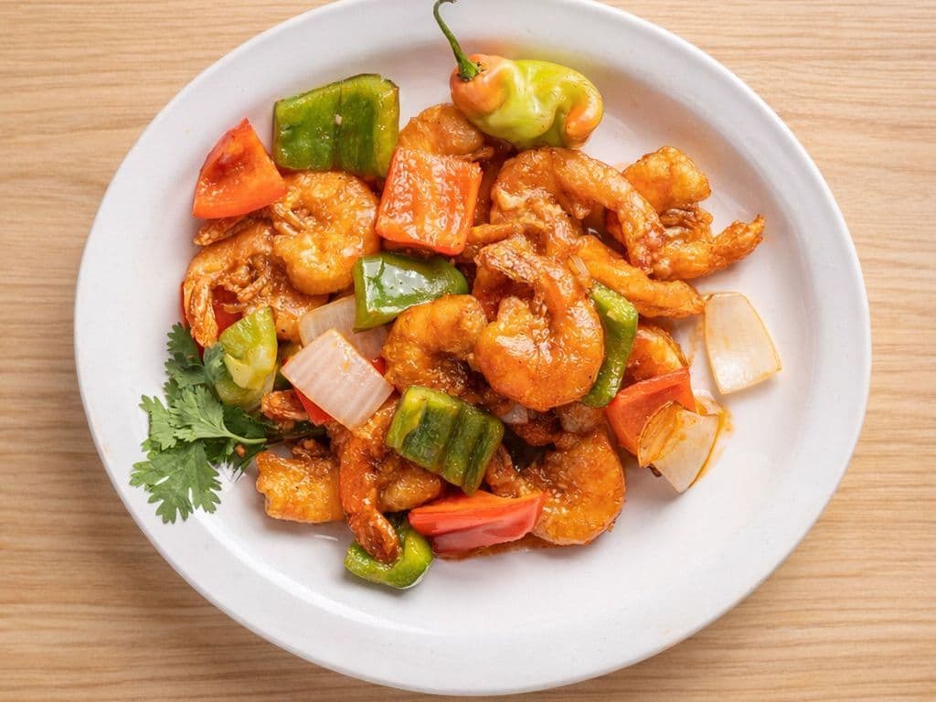 Trini Pepper Shrimp