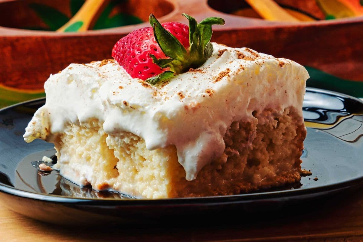 Pastel de tres leches