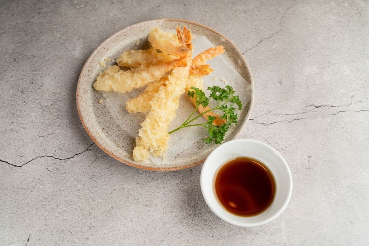 Tempura with Shrimp (6 pcs)
