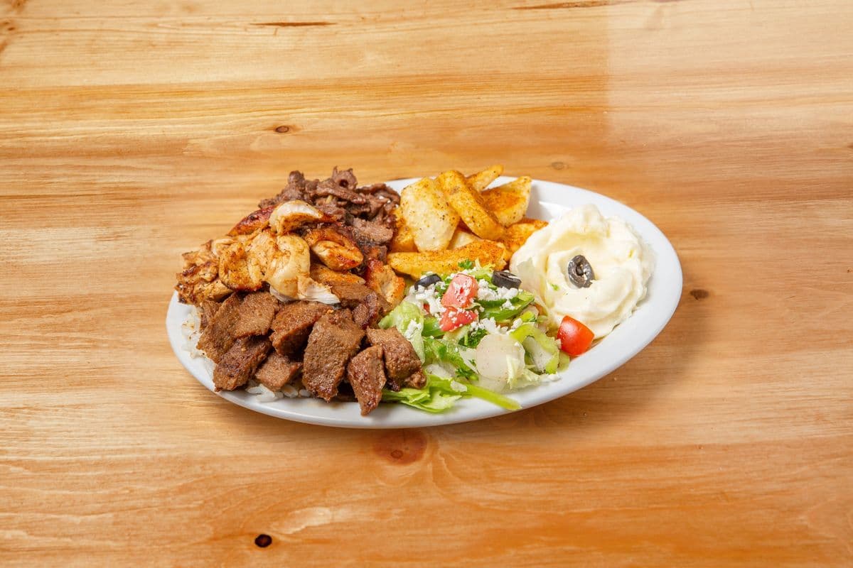 12. Trio Shawarma Platter