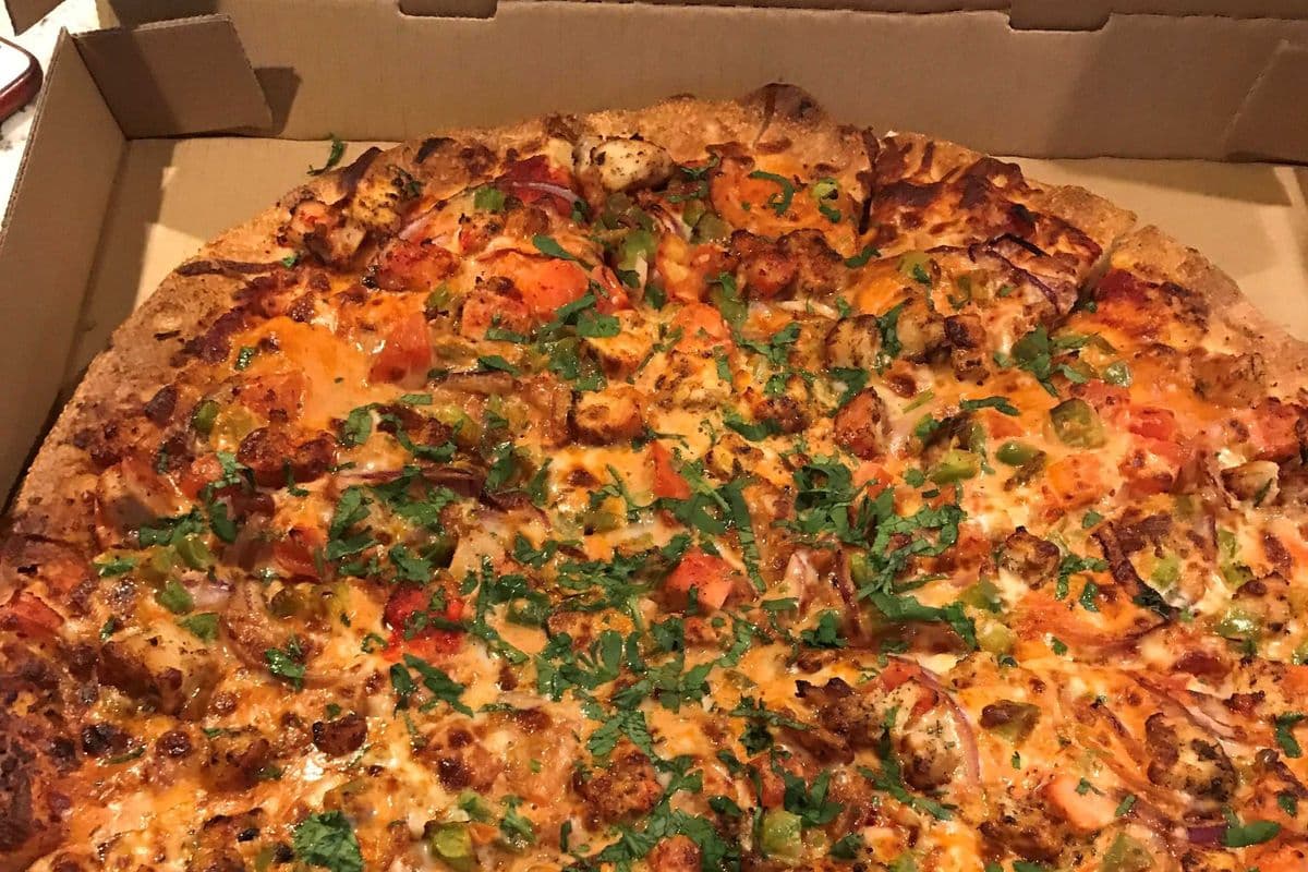 Sensational Butter Chicken Pizza