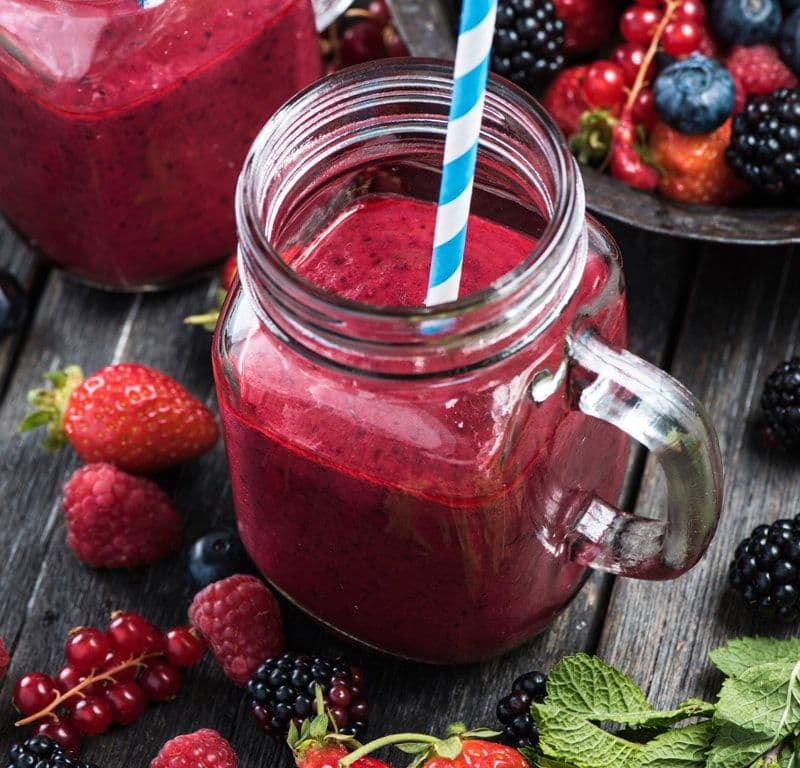 Acai Blast Smoothie | 100% REAL Fruits