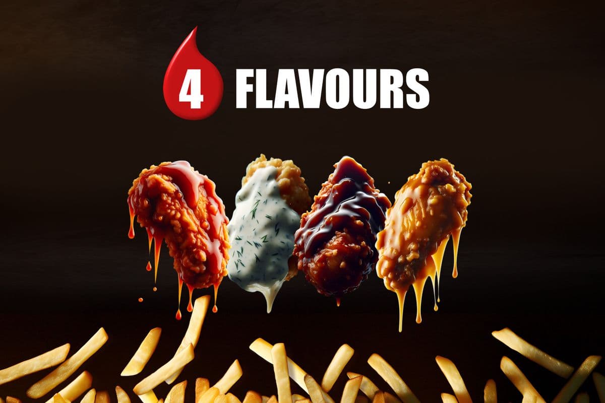 24 Boneless Wings Dinner