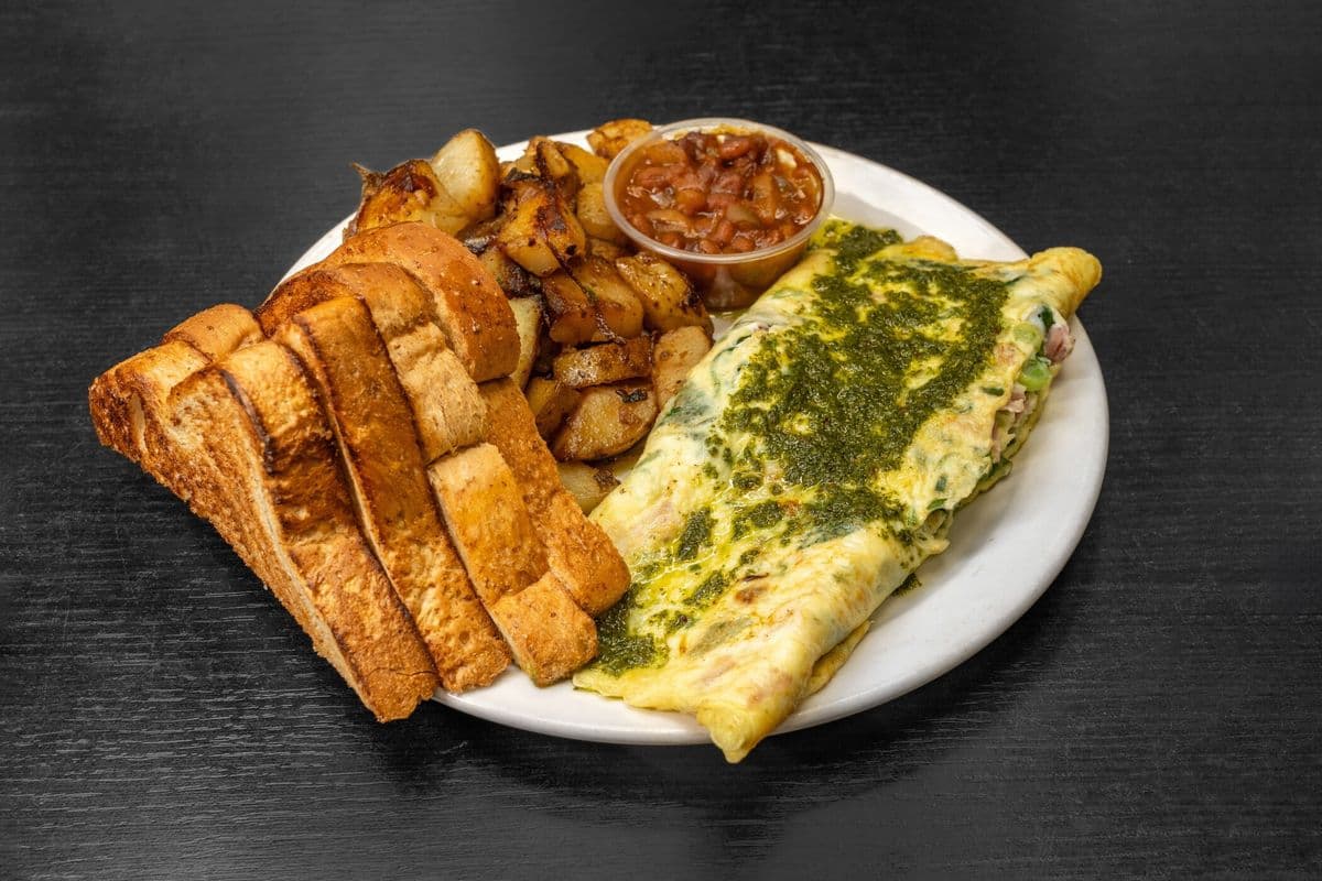 Bacon and Cheddar Omelette