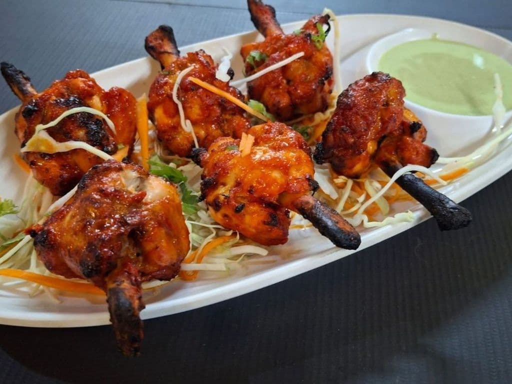 Tandoori Chicken Lollypops