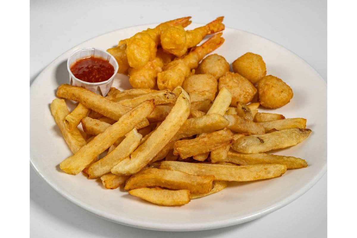 Battered Shrimps and Scallops Combo (1220 Cal)