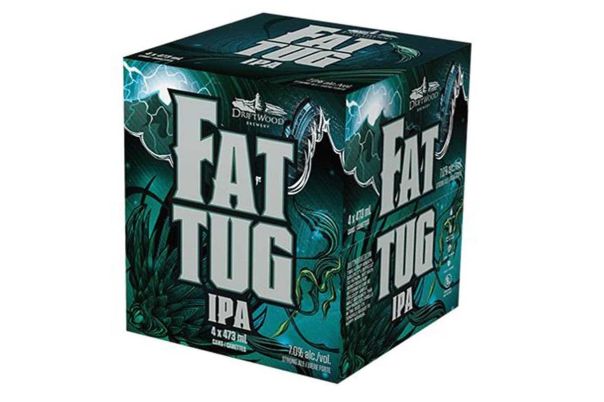 Driftwood - Fat Thug IPA (4 Cans) (4 x 473ml)