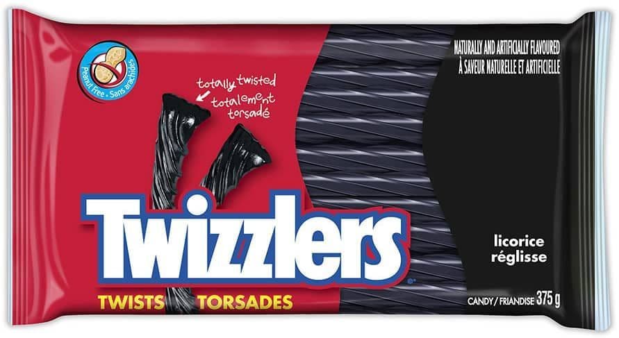 Twizzler Licorice Black 375g