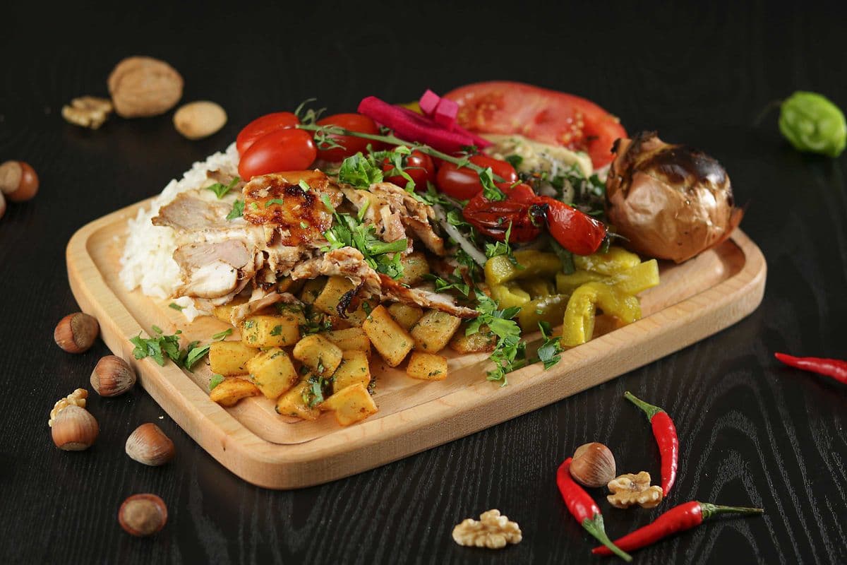 Assiette - Shawarma Poulet