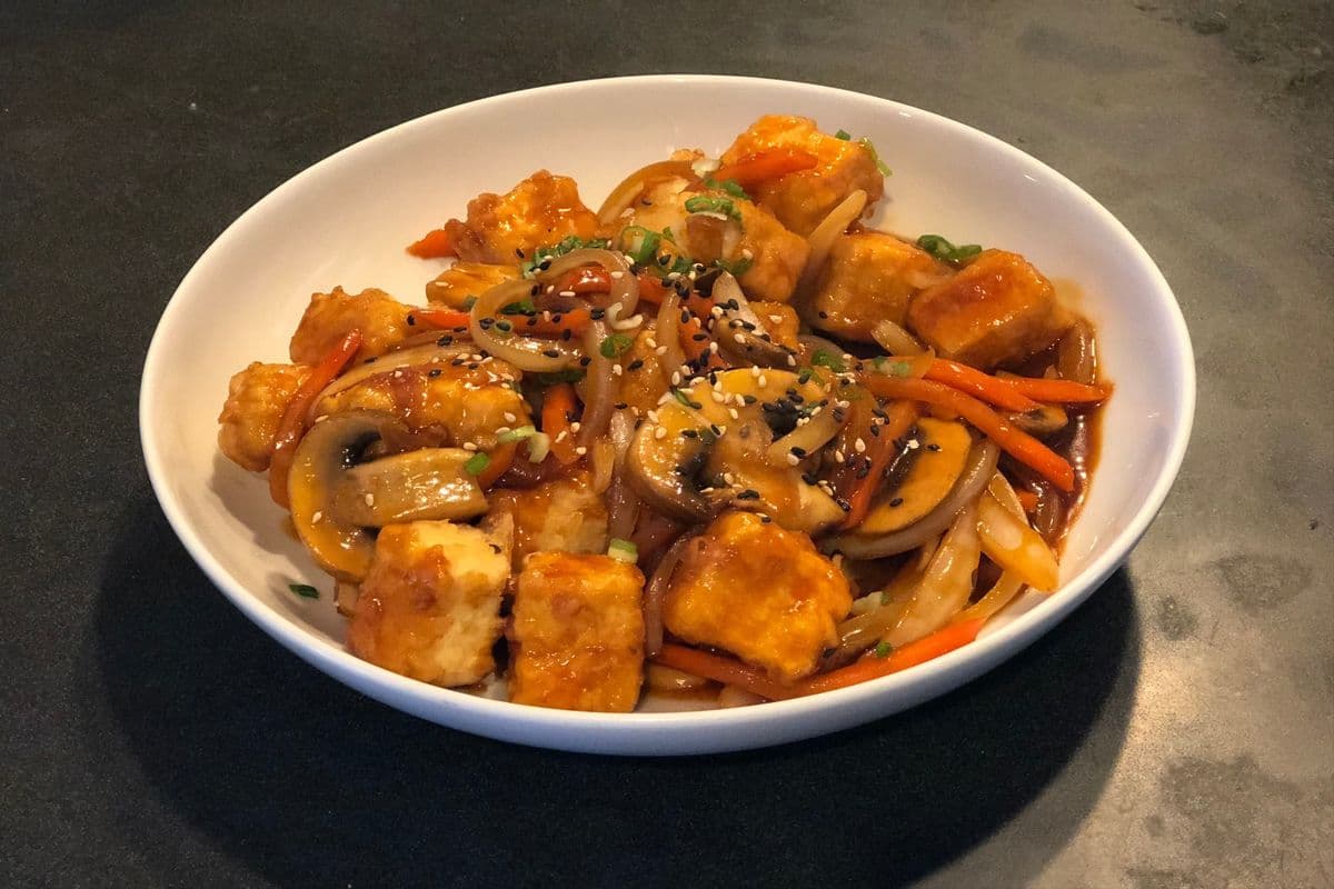 Spicy Tofu Teriyaki