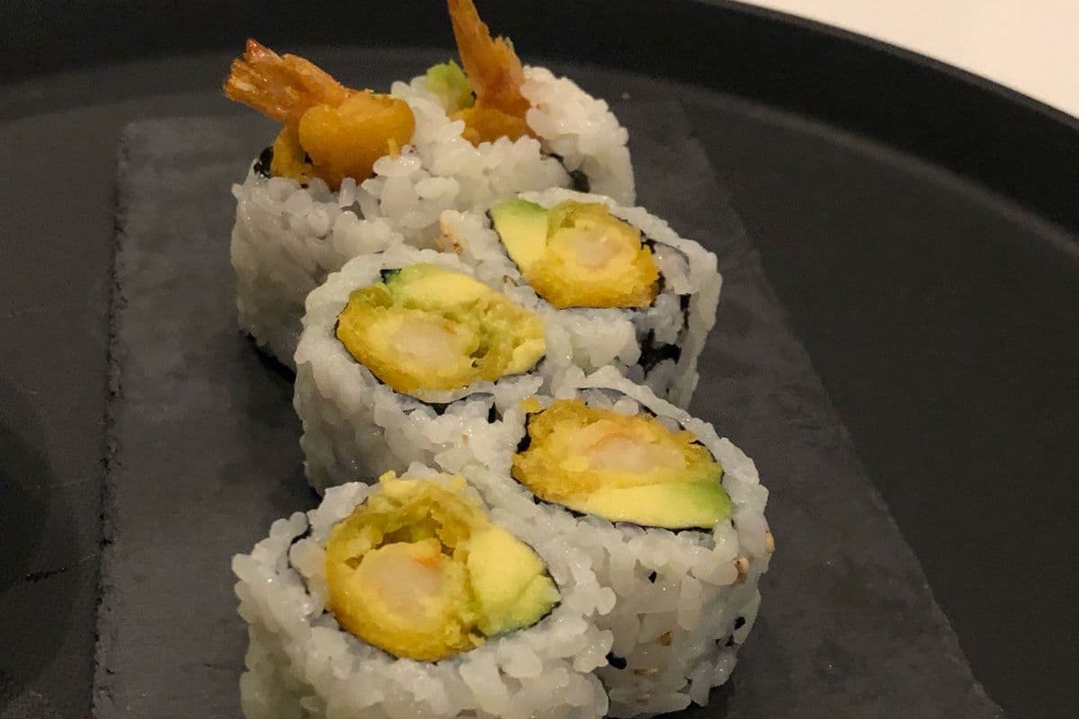 Shrimp Tempura and Avocado