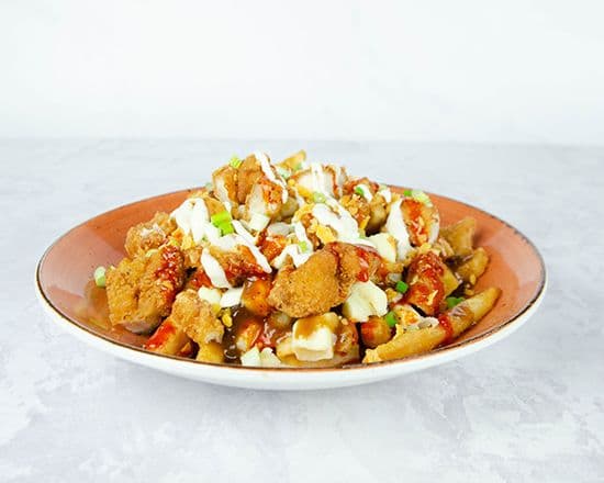 Nashville hot chicken poutine