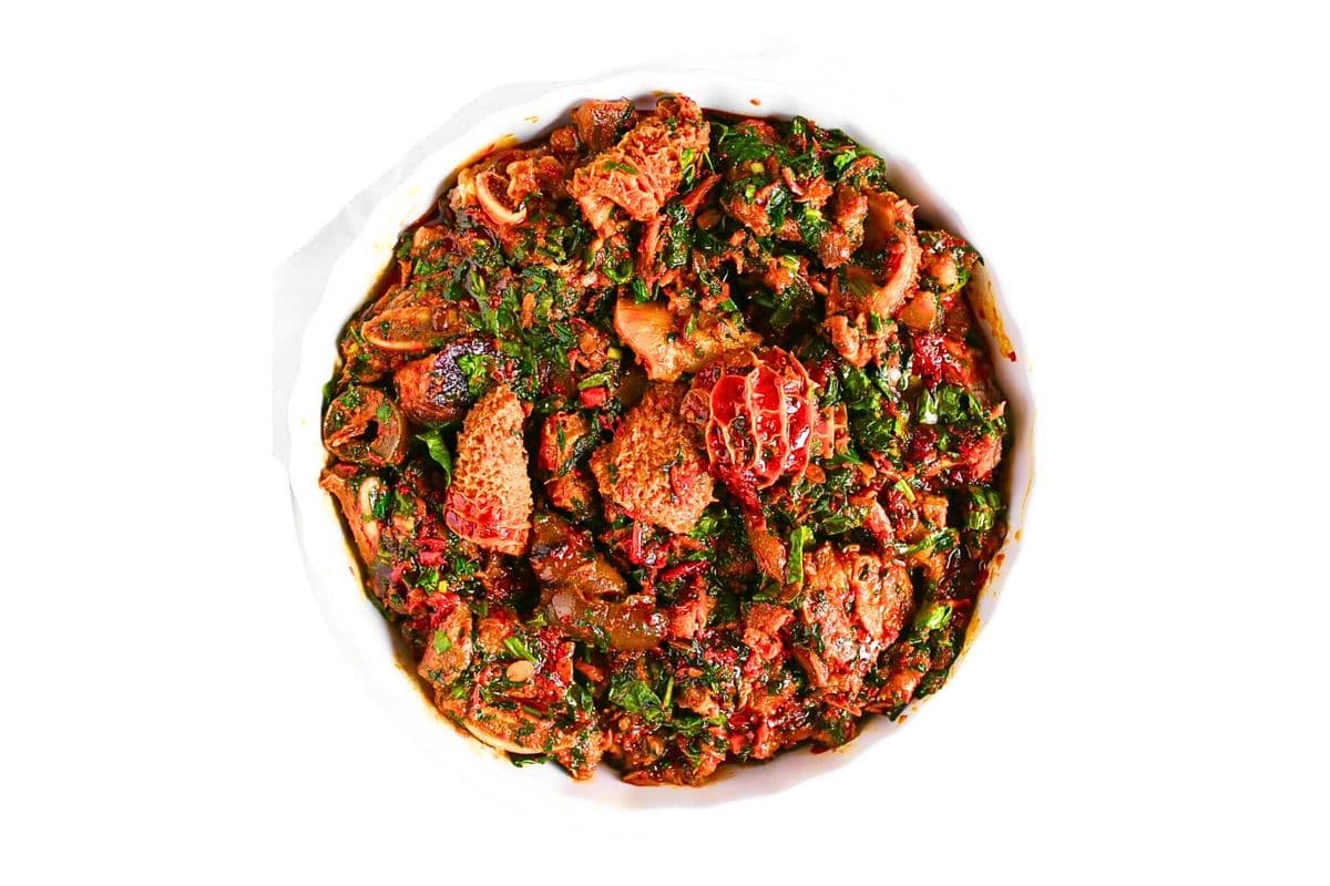 Efo Riro | Vegetable Soup