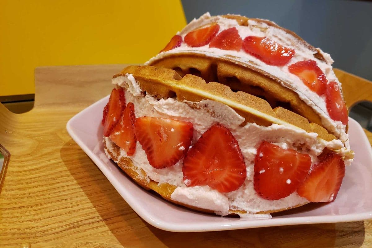 Strawberry Waffle