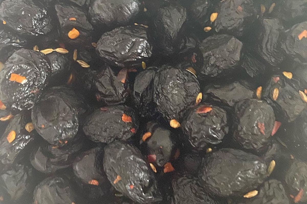 Italian Oven Baked Black Olives