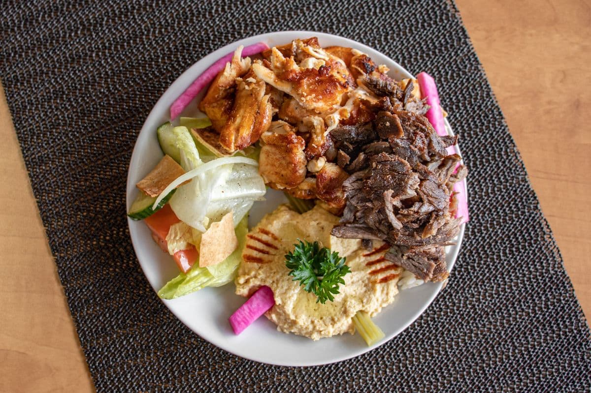 Mixed Shawarma Plate