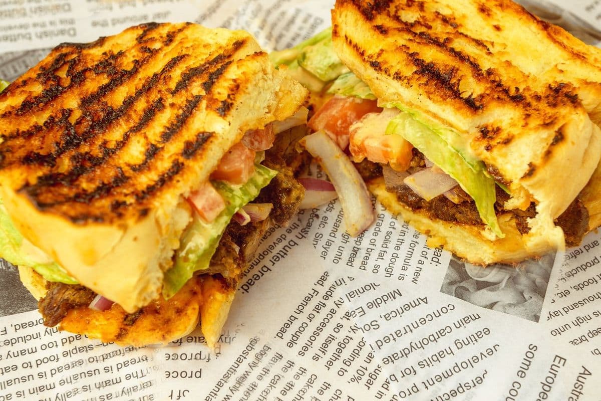 Agege Bread Suya Burger