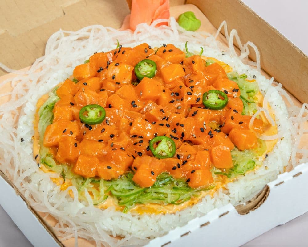 CHARMANDER SUSHI PIZZA