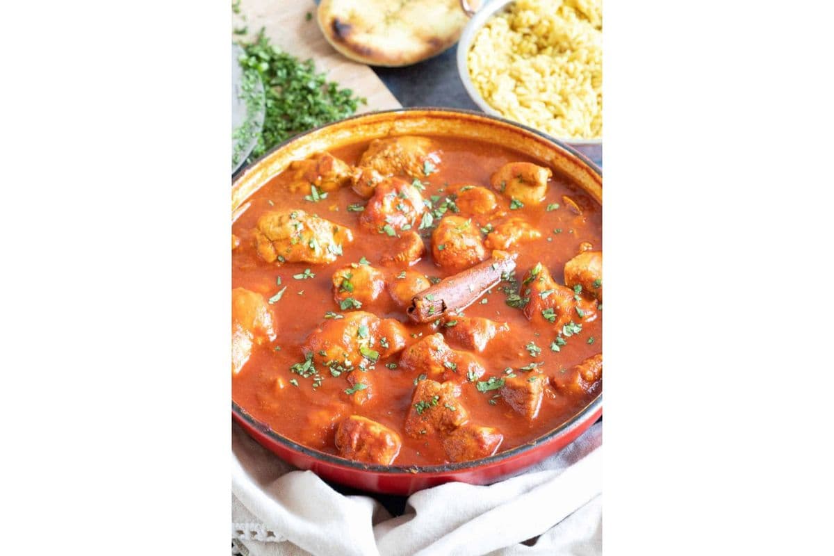 Chicken Roganjosh with bone