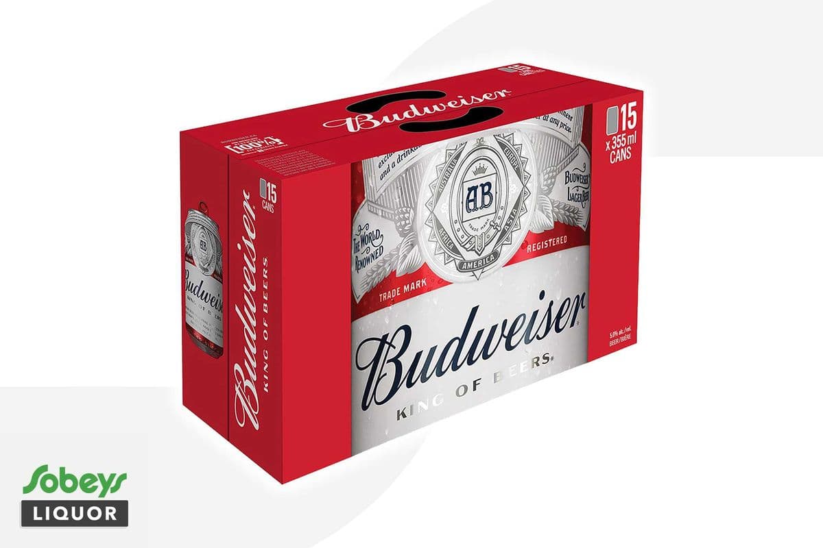 Budweiser (15 x 355 ml)