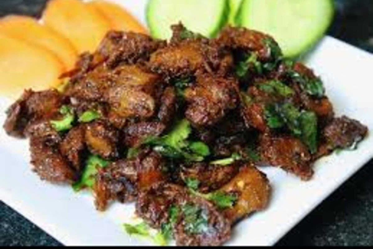 Pangra Fry (chicken Gizzards)