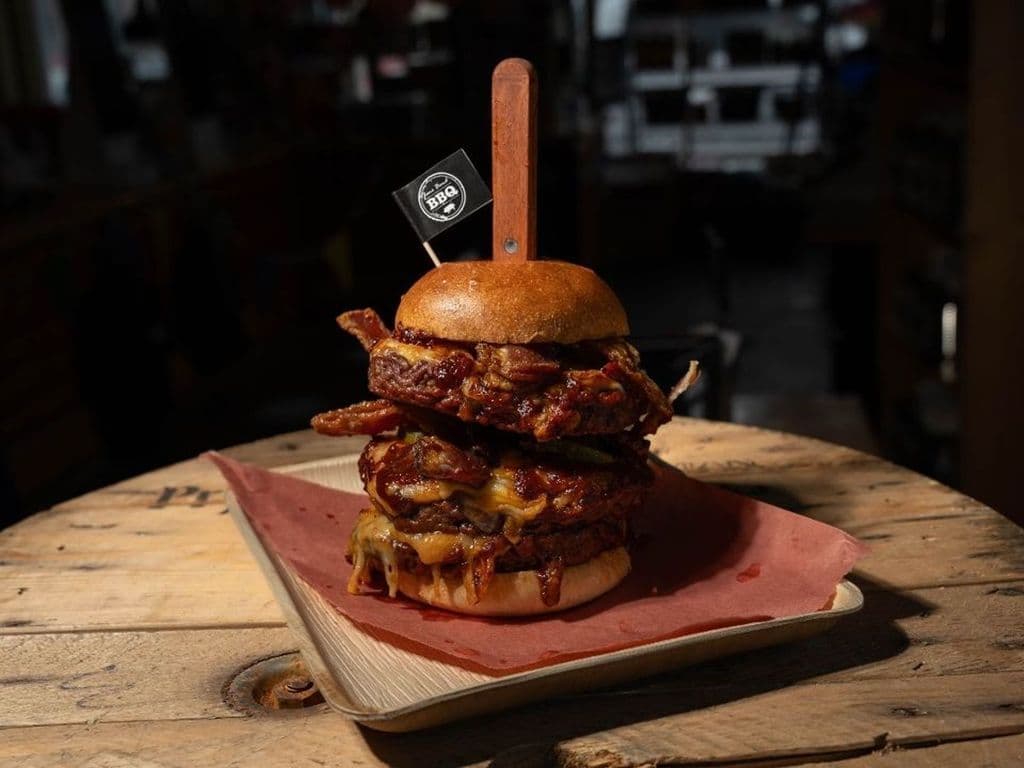 12 OZ Double Cheeseburger