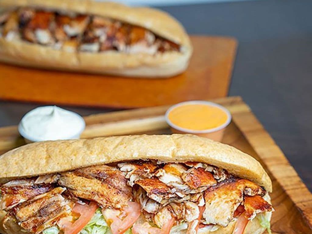 Baguette au poulet / Chicken Baguette