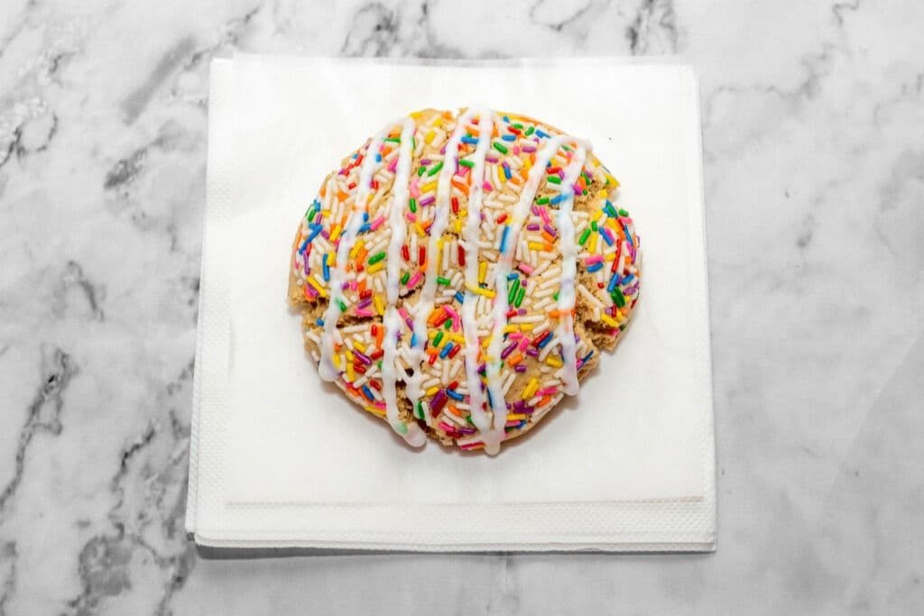 Cookie Dough Birthday Cake Cookie