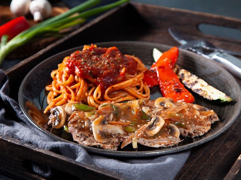 Veau de Grain Di Parma / Grain-fed Veal Scallopini Di Parma
