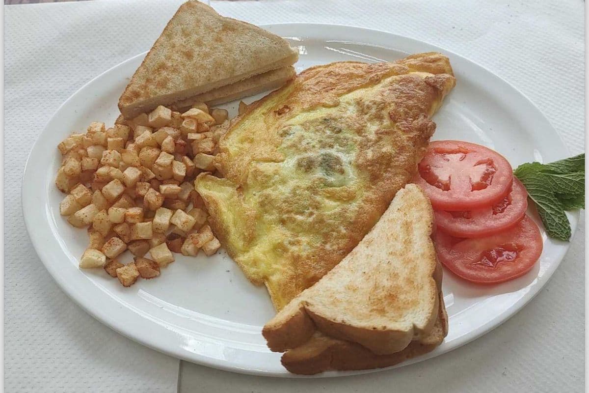 Plain omelet