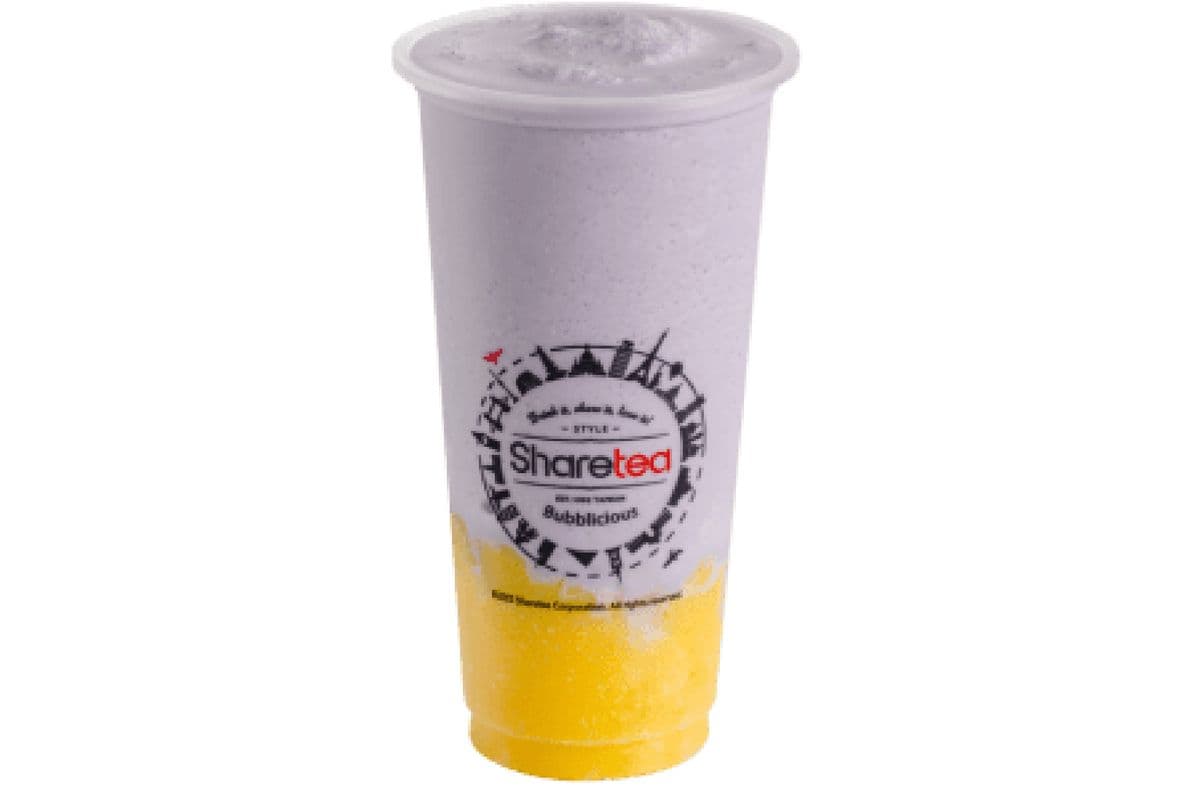 Taro Ice Blended with Pudding