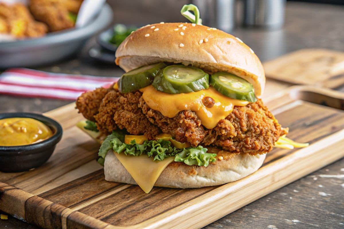 Classic Chicken Burger / Poulet Classic