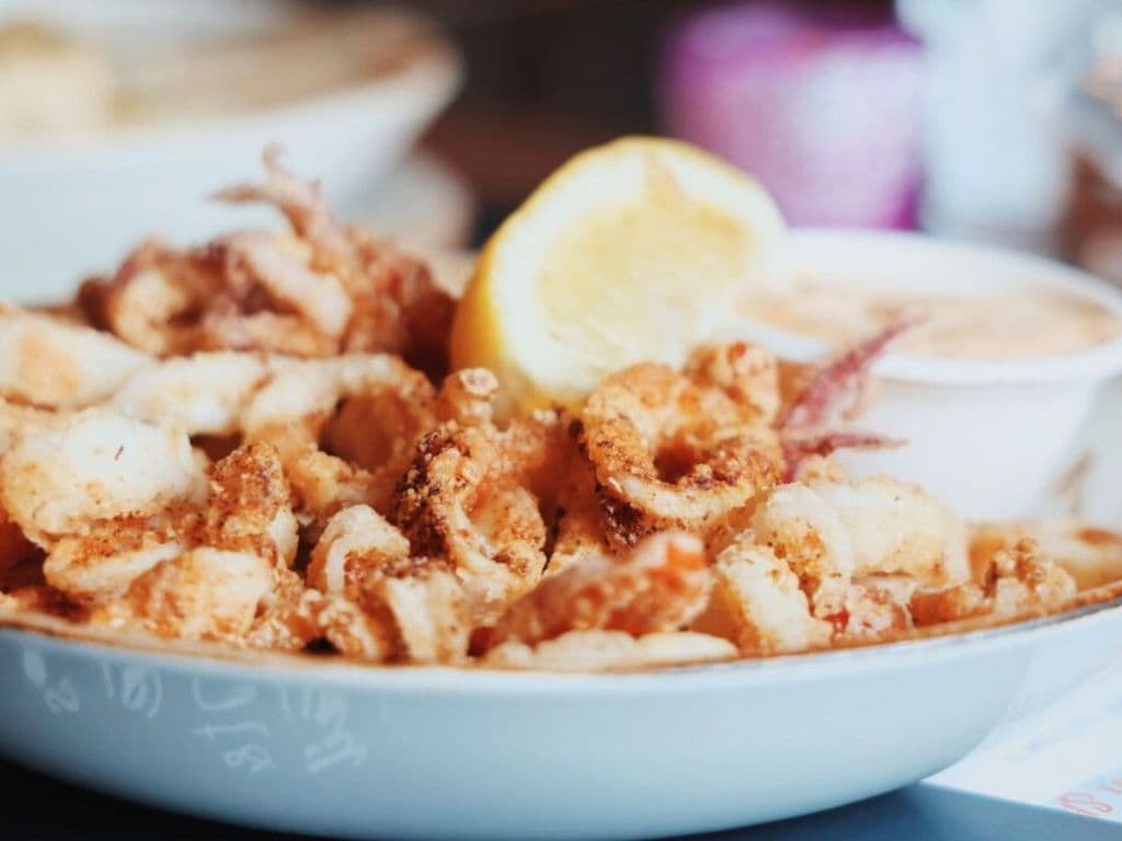 Spicy Rhode Island Style Fried Calamari