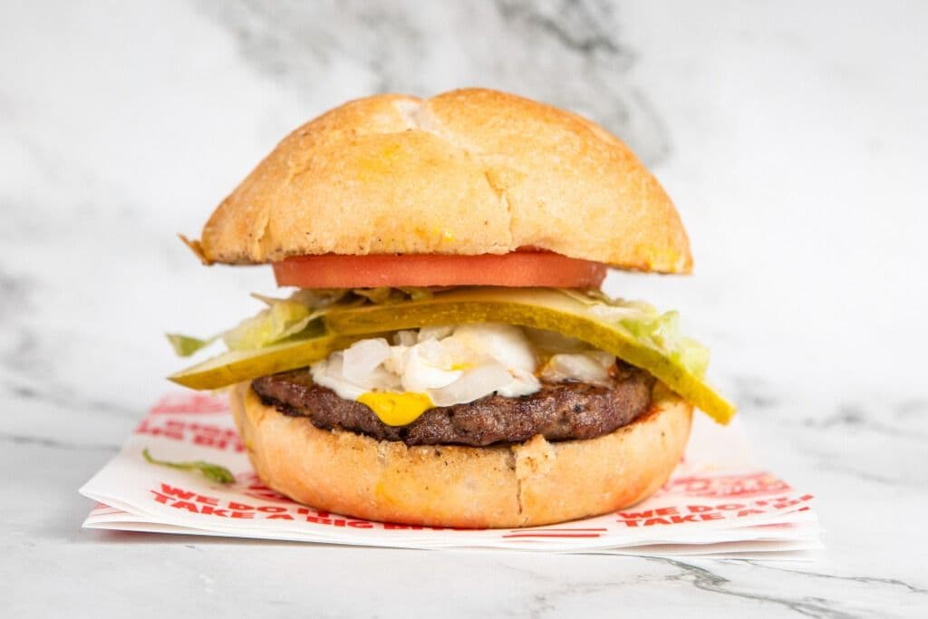 4oz Burger Quarter Pound