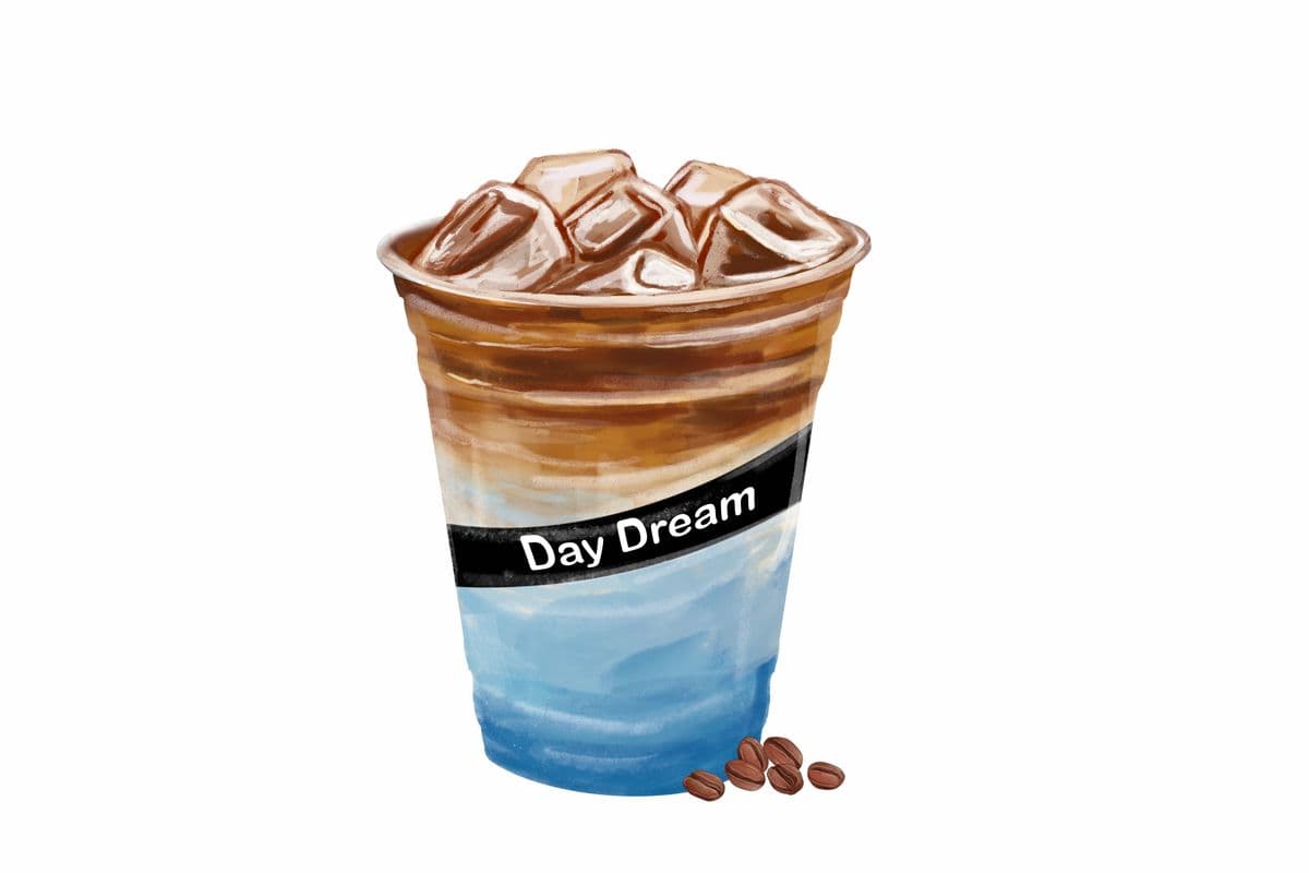 Cloud Latte with Straw Decor
