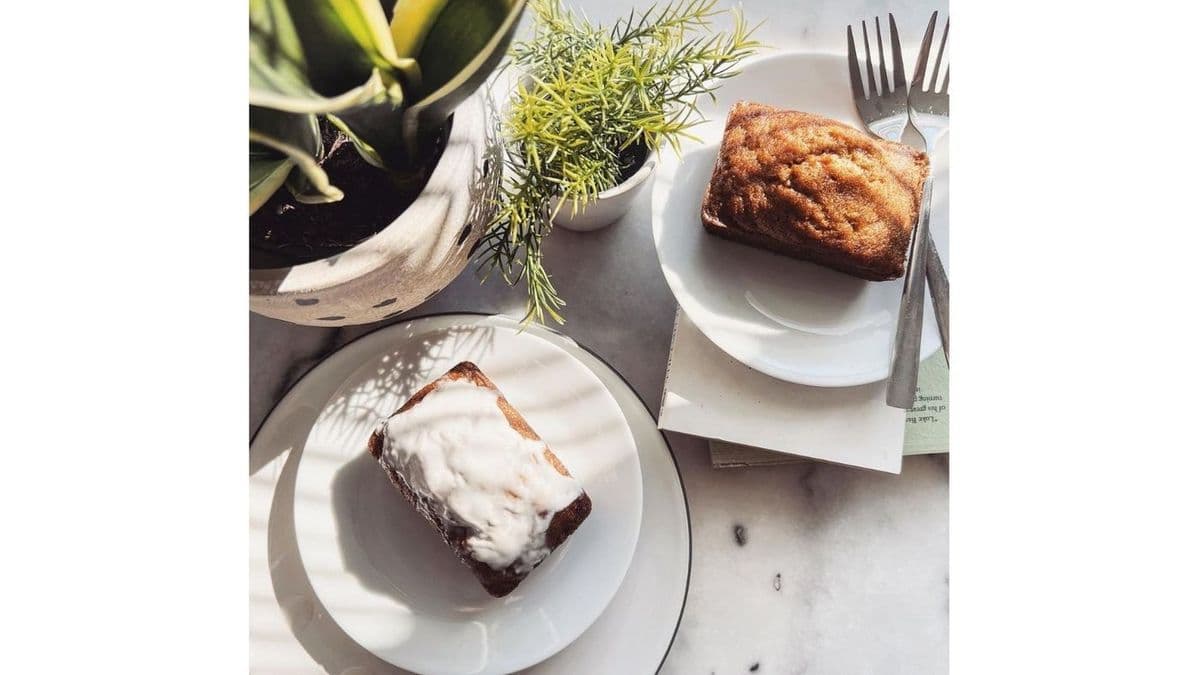Mini Carrot Cake Loaf