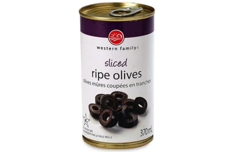WF Sliced Ripe Olives (370 ml)