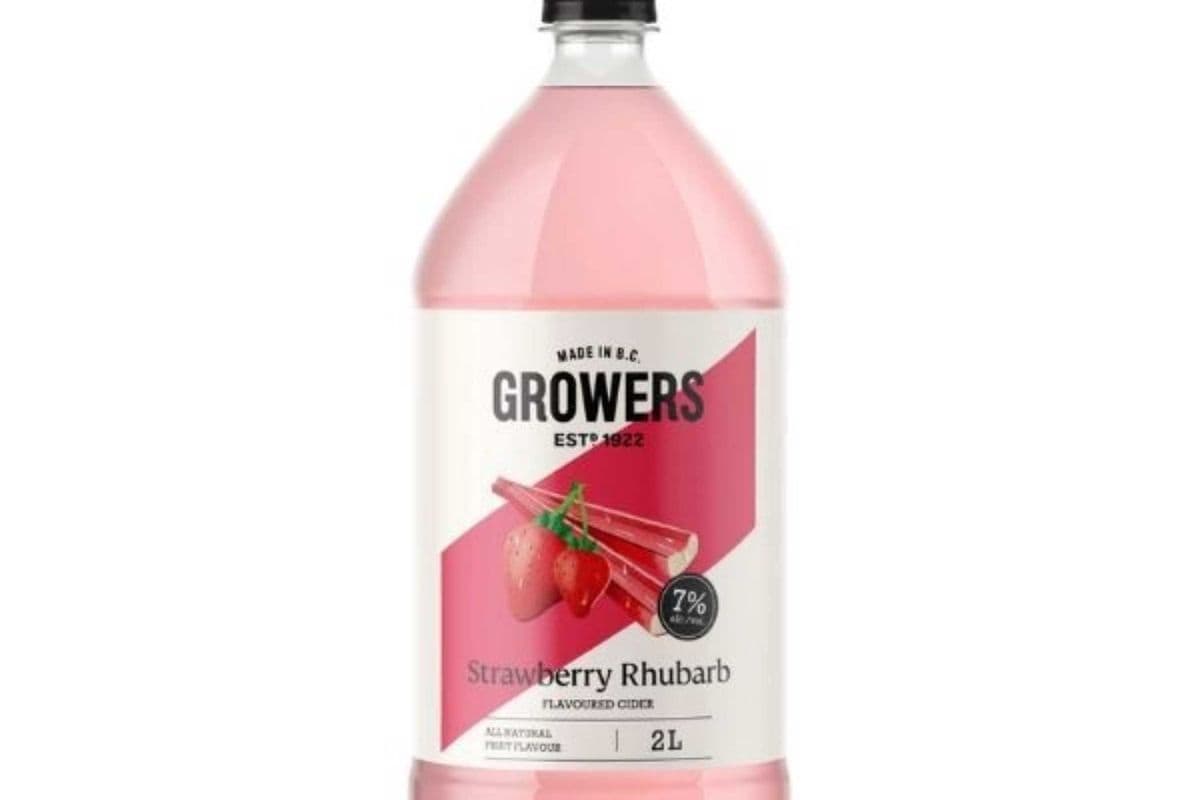 Growers Strawberry Rhubarb (1 x 2 L)