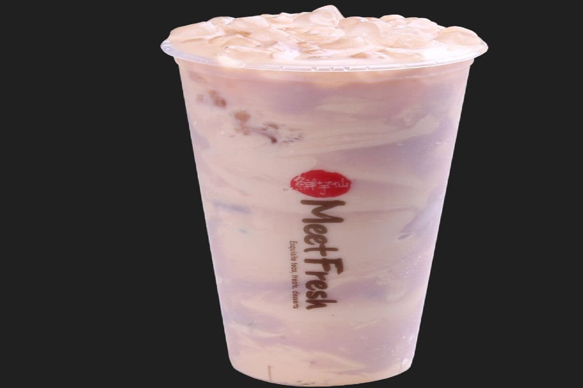Taro Paste & Jelly Ball Milk Tea