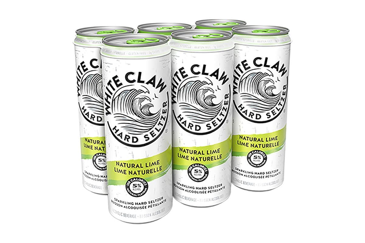 830332. White Claw Lime (6 Cans) (6 x 355ml)