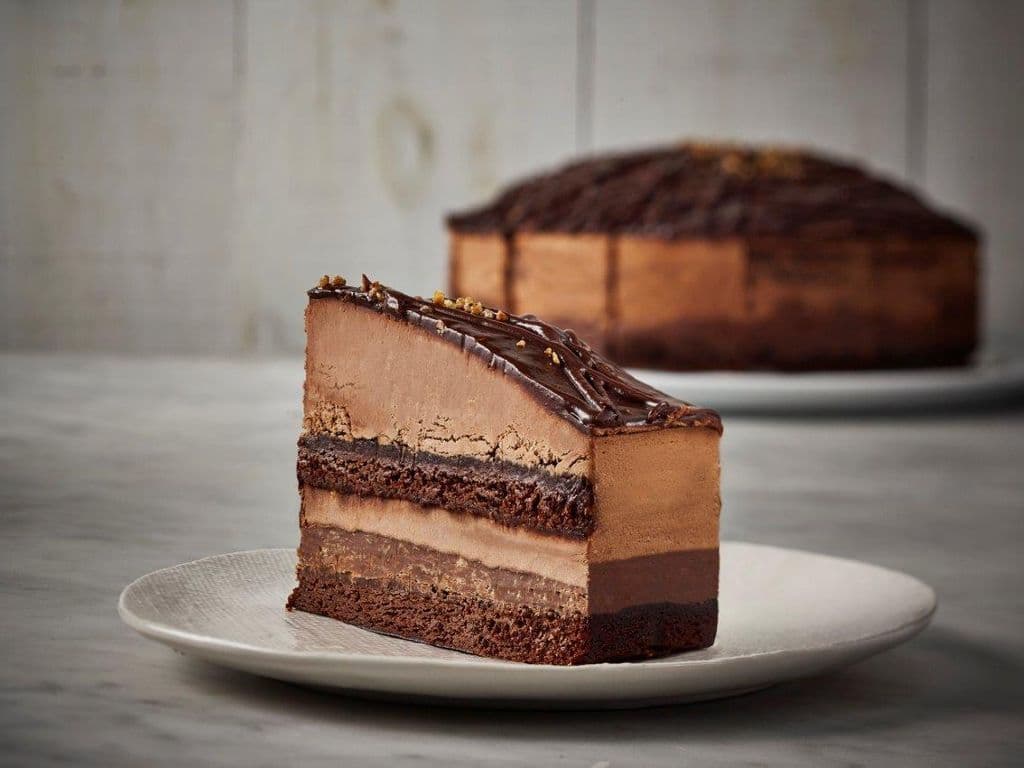 Chocolate Hazelnut Mousse Cake